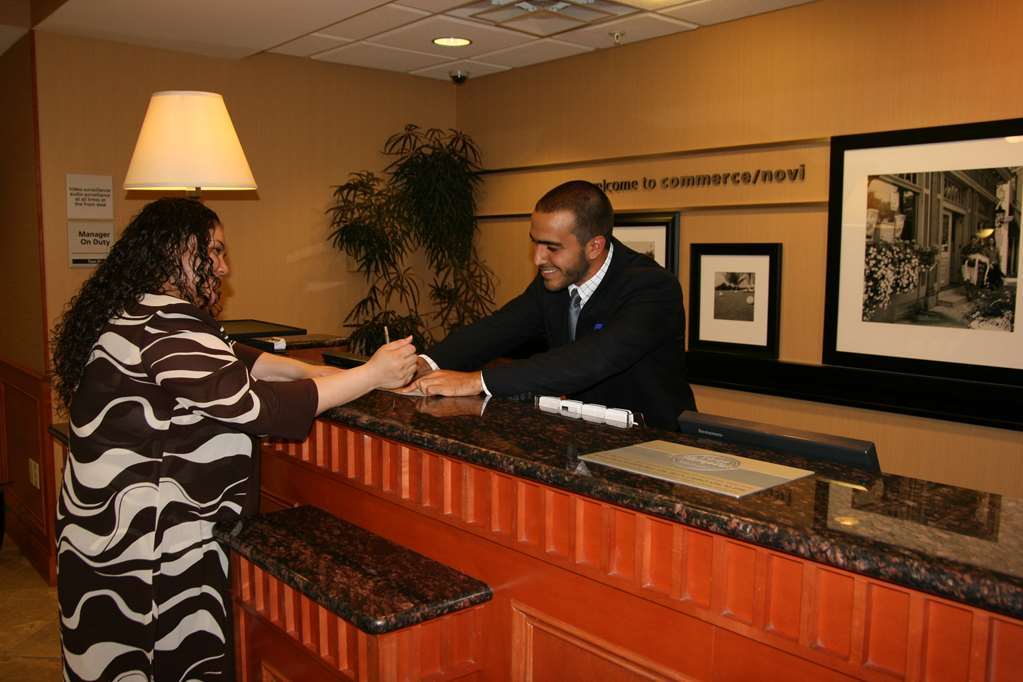 Hampton Inn Commerce/Novi Beltér fotó